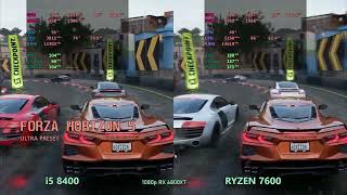 Ryzen 7600 vs i5 8400 in 2023 [upl. by Coryden]