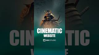 HOW TO CREATE a CINEMATIC WEBSITE from just an image 🖼️📹 foryou wixwebsite wixstudio fyp [upl. by Dorraj]