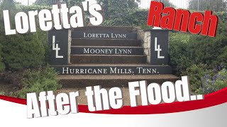 Loretta Lynns Ranch Hurricane Mills Tennessee After the Flood [upl. by Emoreg945]