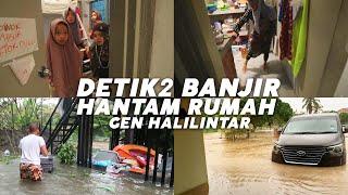 AIR BAH MENERJANG RUMAH GEN HALILINTAR BANJIR BANDANG SEKELILING PINGGANG SEJAUH MATA MEMANDANG [upl. by Seraphim]