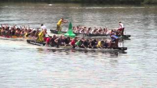 Drachenbootrennen Ladenburg  kurze Fassung [upl. by Ahon717]