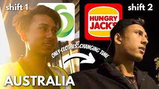 International Student Life in Australia 🇮🇳  Woolworths amp Hungry Jack’s Job [upl. by Stambaugh]