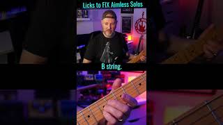 Beginner Blues Licks  1  Fix Aimless Soloing [upl. by Nachison82]