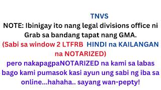 PROVISIONAL AUTHORITY LTFRBGRAB TNVS RENEWAL OF PA as of MAY 2023 [upl. by Humble]