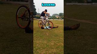 Noob😃 pro😄 legend cyclestunt shorts shortsfeed short like viralvideo mtb [upl. by Silra]