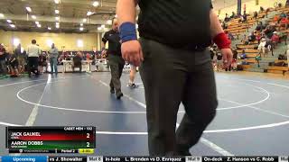 Cadet Men 132 Jack Gaukel Iowa Vs Aaron Dobbs Wisconsin [upl. by Rayburn]