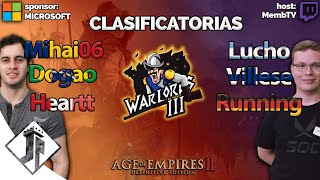 Warlords 3  Lucho vs Argh  Hearttt vs ElGordoValor  Mihai vs Guras  Running vs Oladushek Ro96 [upl. by Toille]