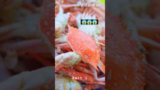 CRABS in HOT OIL  Crabs Fry  Seafoodytshorts shorts trendingshorts new shots shortvideo [upl. by Bellamy231]