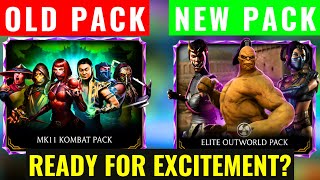 MK Mobile Elite outworld Pack and MK11 Kombat Pack Opening Ready For The Excitement [upl. by Hasan]