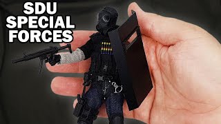 SDU  HongKong special forces operator 112 scale action figure [upl. by Einnaffit]