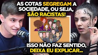 DEBATE COTAS RACIAIS SÃO R4C1STAS OU NÃO [upl. by Aes]