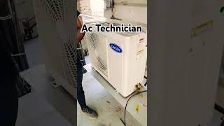 Ac installation work acinstallation ac airconditioner airconditioning viralvideo video song [upl. by Aelsel]