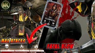 MEJORANDO a SCORPIONMK11 en Mortal Kombat Mobile [upl. by Sumahs352]