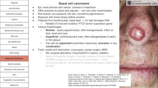 Growths neoplasms and cancers of the skin [upl. by Dressler]