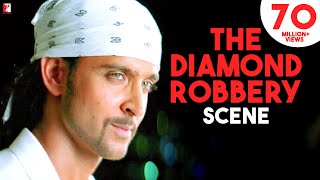 The Diamond Robbery Scene  Dhoom2  Hrithik Roshan Abhishek Bachchan Uday Chopra  Movie Scenes [upl. by Jos916]