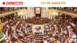 AMNISTÍA PLENO en el CONGRESO para debatir la TRAMITACIÓN de la LEY de AMNISTÍA  RTVE Noticias [upl. by Mycah957]