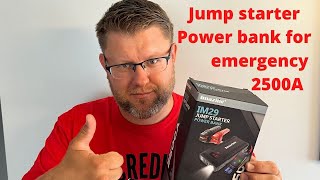 Imazing IM29 portable jump starterpower bank [upl. by Eded]