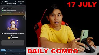 Hamster Kombat Daily Combo Today 17 July [upl. by Pratt204]