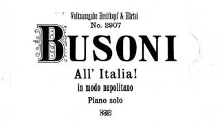 Valerie Tryon plays Busonis Elegie No2  All Italia In modo napolitano [upl. by Eiderf]