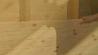 How to install knotty pine paneling [upl. by Astor]