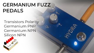 Germanium Fuzz Pedals  PNP and NPN [upl. by Notsob971]