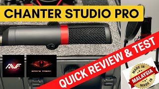 Chanter Studio Pro Quick Review amp Test [upl. by Tnias183]