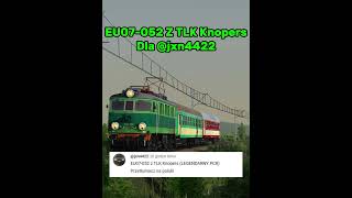 EU07 052 Z TLK Knopers Dla jxn4422 shorts train pkp trainspotting kolej [upl. by Deb]