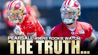 The actual truth about Ricky Pearsalls day at 49ers rookie minicamp [upl. by Carson430]