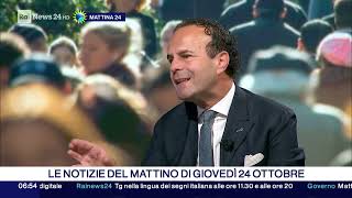 a Matrtina24 su rainews24 si pral di manovra economica con Gianluca Timpone commercialista [upl. by Nagaek252]