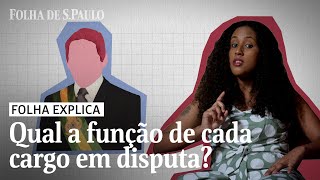 Quais cargos estão em disputa nas eleições e quem faz o quê  FOLHA EXPLICA [upl. by Ytsirhc]