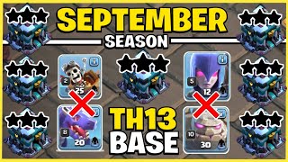 TOP 20 BEST TH13 CWL BASES LINKS 2024  TH13 WAR BASE LINK 2024  TH13 BASES CLASH OF CLANS [upl. by Rezal621]