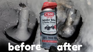 Best intake valve cleaner ISNT SAFE for turbochargers CRC [upl. by Rosinski]