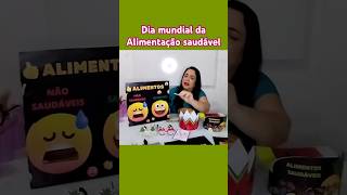 Dia Mundial da Alimentação Saudável Educação Infantil 🍊🍓🍎 [upl. by Shrier]