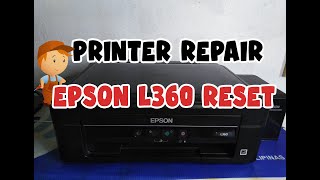 EPSON L360 RESET PRINTER REPAIR [upl. by Fates]