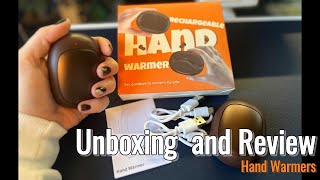 Coffee Bean Hand Warmers Unboxing and Review [upl. by Eeleak]