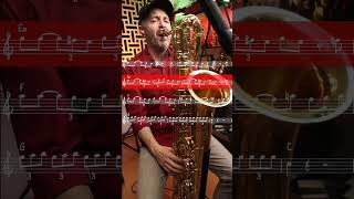 Bari Sax Solo  Christmas Baby Please Come Home  Mariah Carey [upl. by Piotr]