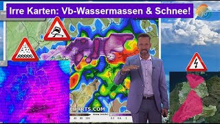 Wettersturz mit Herbst amp Wintereinbruch im Gebirge Vb mit viel Regen Vorhersage 0715092024 [upl. by Nirehs]