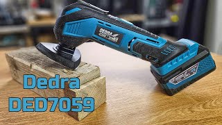 Dedra Multitool 18V DED7059  TEST [upl. by Ryann]