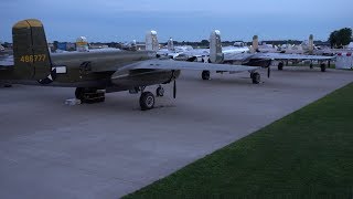 11 B25 Mitchell Bombers Participate in Doolittle Raid 75th Anniversary Reenactment Part 1 [upl. by Clotilda]