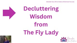 The FlyLadys Secrets to Decluttering and Enjoying a ClutterFree Home [upl. by Gnourt397]