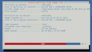 Tutorial Cloning a Disk under LinuxUNIX With partimage Software [upl. by Laehcym]