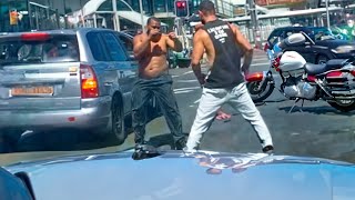 WHEN BIKERS FIGHT BACK  Crazy Motorcycle Moments Ep 11 [upl. by Yrrab]