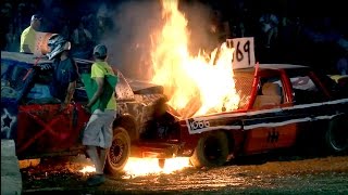 Demolition Derby  Carroll County 4H amp FFA Fair 2016 [upl. by Nave142]