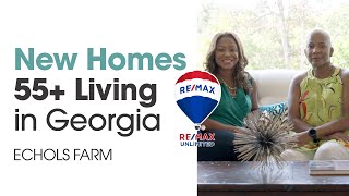 New Active Adult Homes Georgia  Echols Farm  New Construction Georgia  Cobb County Realtor  55 [upl. by Eibrab]