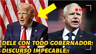 ¡Increíble El gobernador Walz destroza a Trump en su discurso del Día del Trabajo [upl. by Bing889]