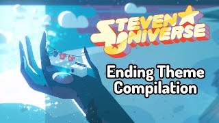 Steven Universe  All Ending Themes S15 Compilation [upl. by Harbard]