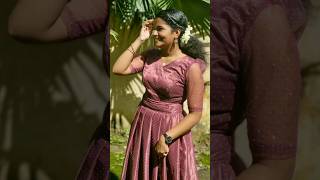 Crop Top amp Long Skirt 🤎  Shainy  Aswathy  Vishnupriya  Malayalam onamspecial youtubeshorts [upl. by Sadie]