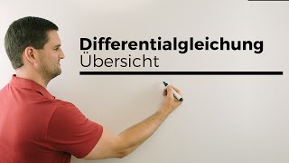 Differentialgleichung Differenzialgleichung Übersicht Schreibweisen  Mathe by Daniel Jung [upl. by Ewolram]