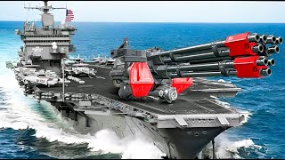 US Navy Tests Its Monstrously Powerful Gatling Gun To Beat Hypersonic Missiles [upl. by Ojeitak]