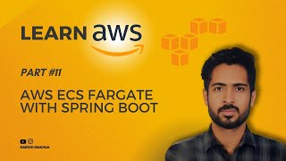 11 AWS ECS Fargate  Deploy Docker Applicaiton on AWS ECS Fargate Playlist Part 11 [upl. by Nanerb]